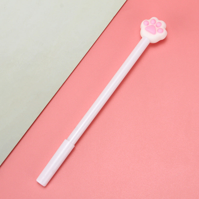 Wholesale Plastic Cartoon Bear Paw Gel Pen
